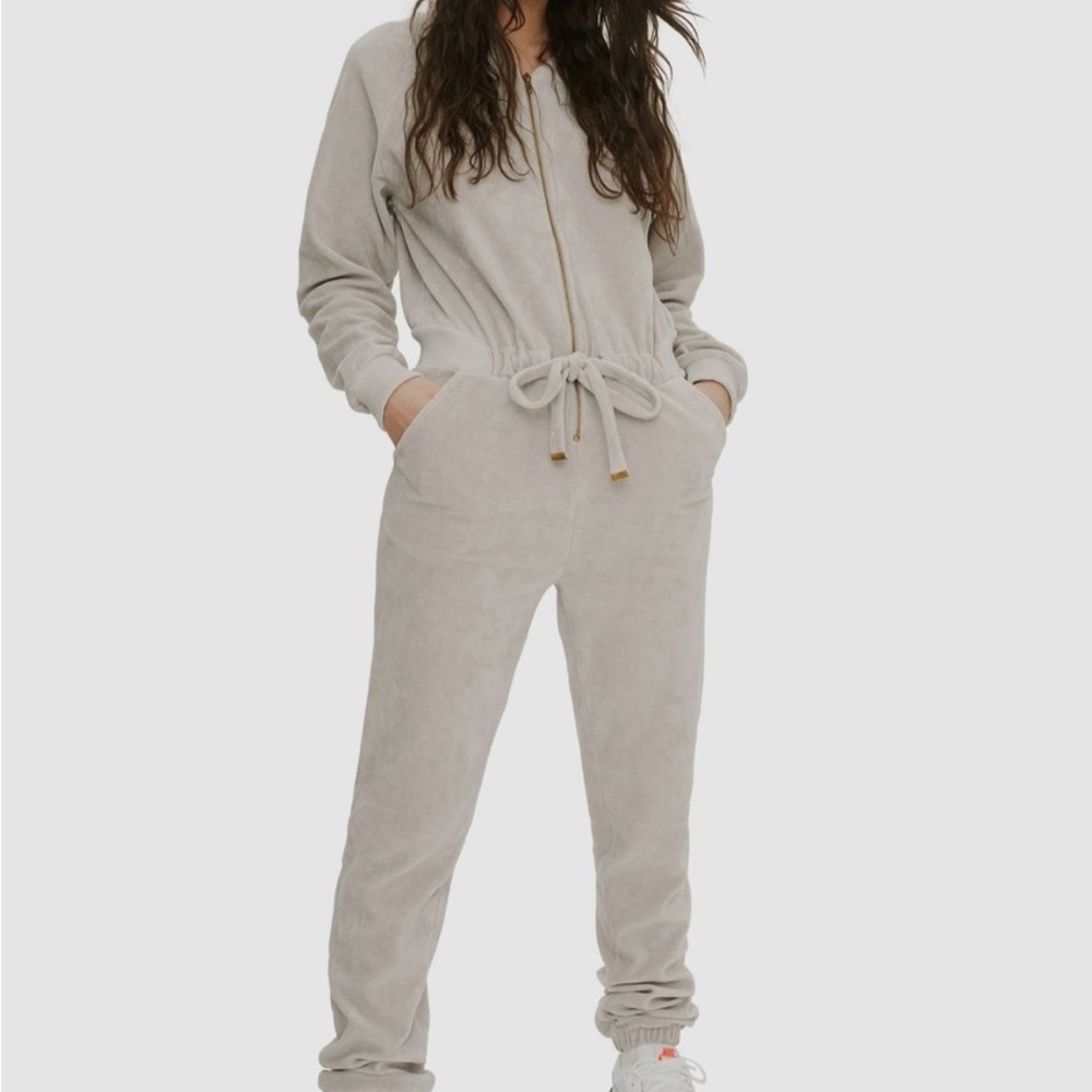 Eleven Paris Velour Jumpsuit (size XS)
